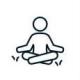 Meditation icon Meditation icon
